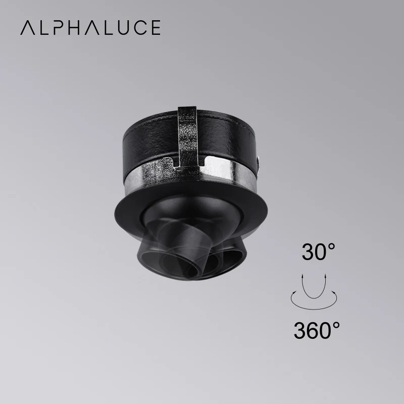 Mini Black Eyeball Spotlight Dc24V Ip20 Led Power Supply For Wine Jewellery Kitchen Cabinet Light