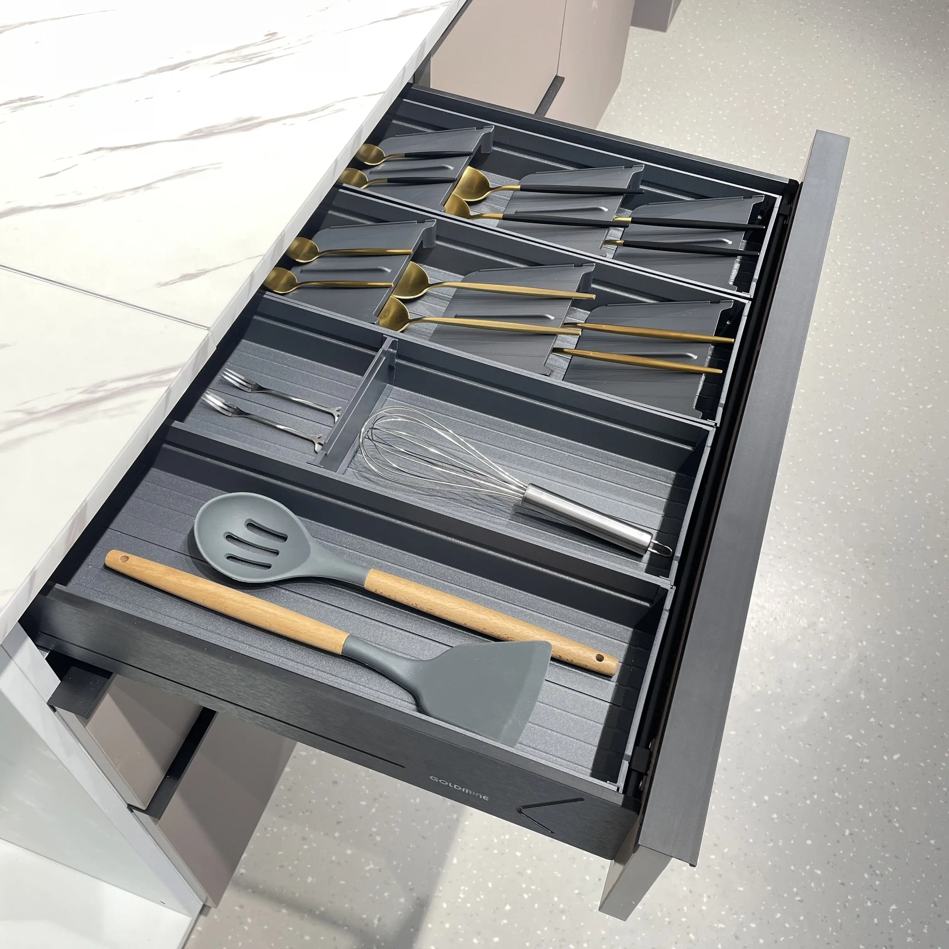 Золотую жилу Регулируемый многоцелевой 2-х уровневые глубокая кухонные органайзеры для шкафов