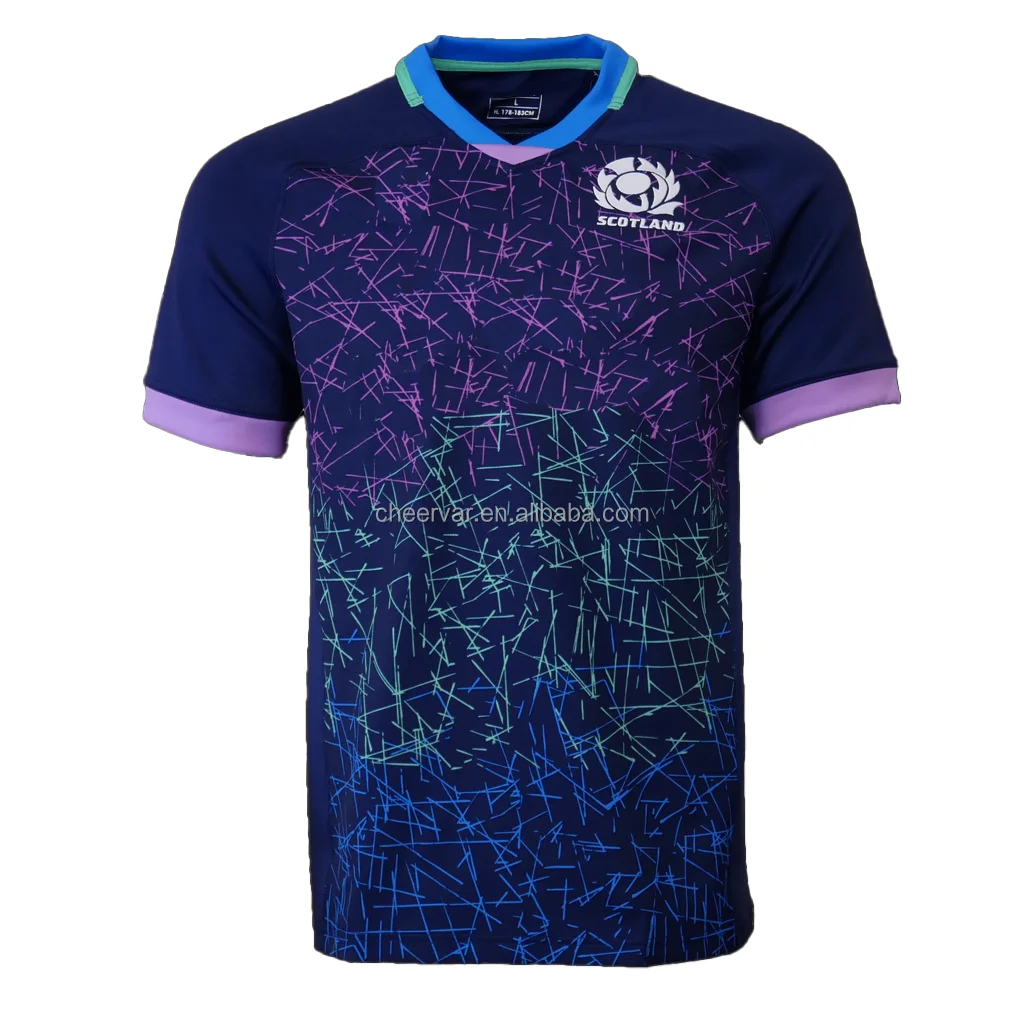 Drop Shipping Rugby Football Wear Rugby T Shirts Sublimation Rugby Uniform