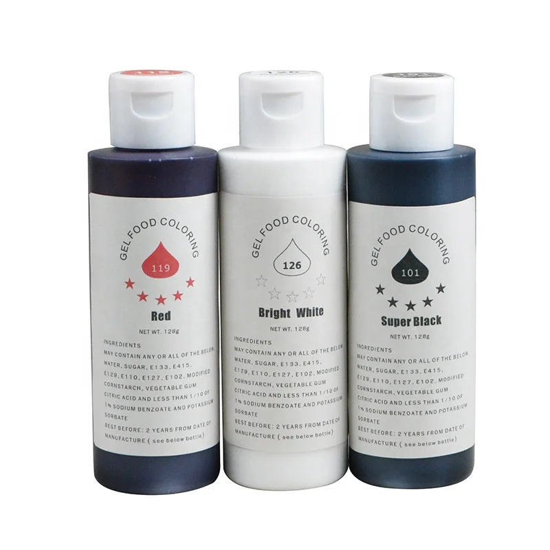 
Gel food coloring 41 color for your choose 128 G each bottle 