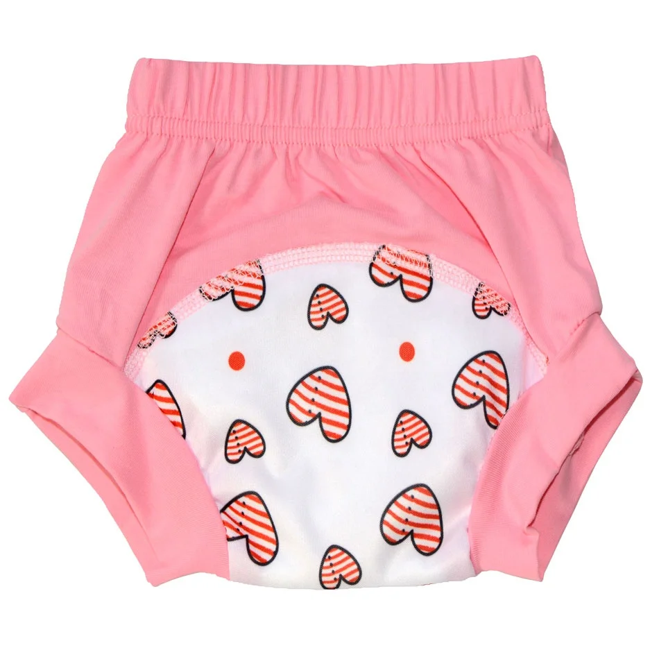 OEM super absorbent waterproof toddler cotton training pants baby cloth diaper