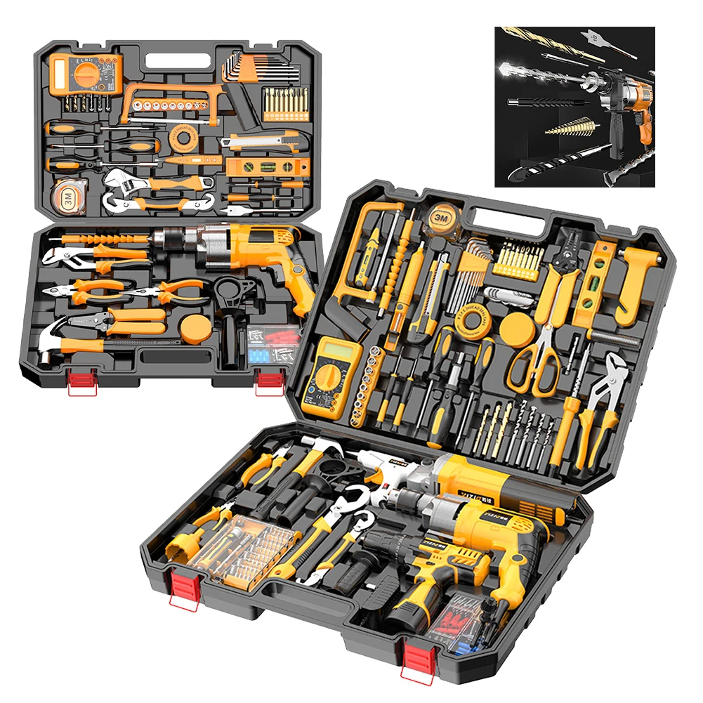 China Wholesale Multi-Function Home, Hardware Tool Sets Household Toolbox Electrician Dedicated Tools Electric/