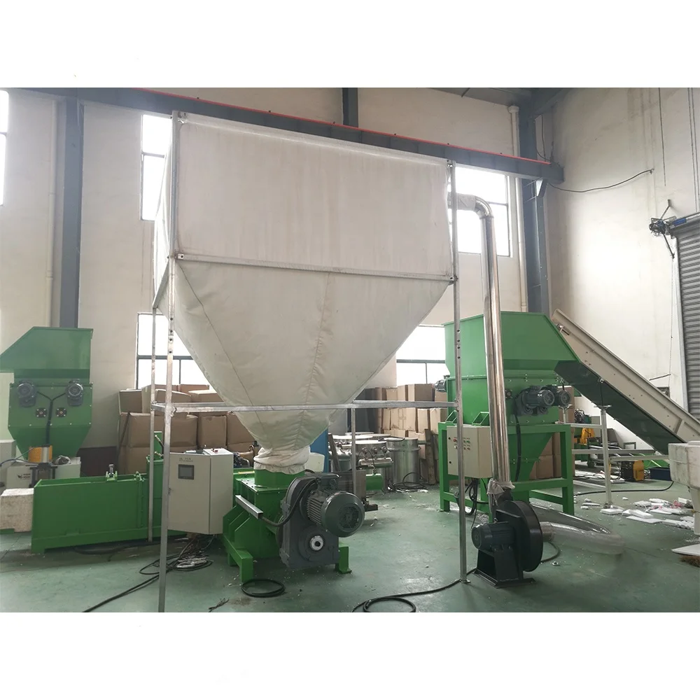 Foamed Polypropylene Plastic Compacting Machine EPP EPS Recycling Line