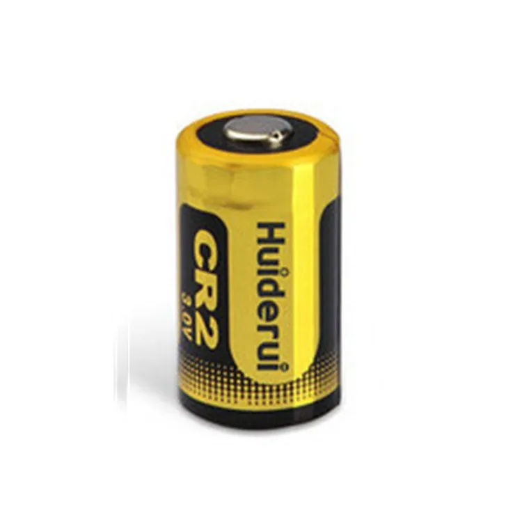 3.0V Lithium Battery Factory Price 1000mAh CR2 Huiderui Brand From China LiMnO2 High and Stable Operating Voltage Extremely Safe