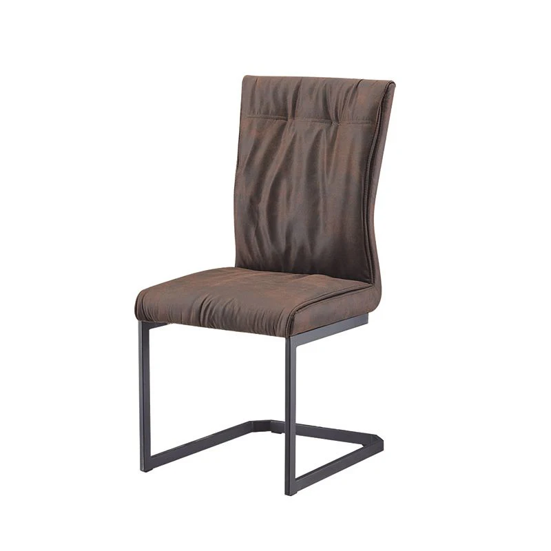 Super Comfortable Dining Chairs Suede Chair Hook At Back Stereotyped Cotton Steel Wedding Wire Simple Home Modern