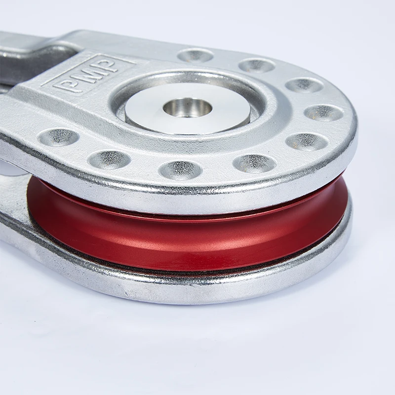 Heavy Duty climbing pulley large sizes pulley silent bearing pulley for off-road rescue