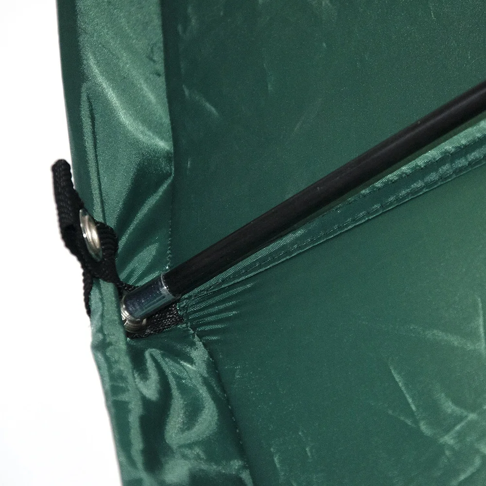 Garden Storage Bike Shed Log Store Bicycle Tent Green and Black Color for Bike Shelter