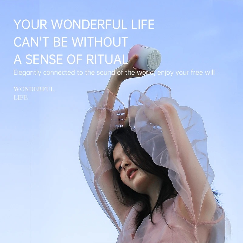 Sanag X6S Top Seller Portable Speakers Music Portable Wireless Mini Round Speaker for Party Promotion Outdoor Speaker Active OEM