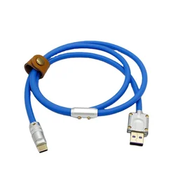 soft silicone  5A quick charging usb to type-c  huawei charger data cable for mobile Phone