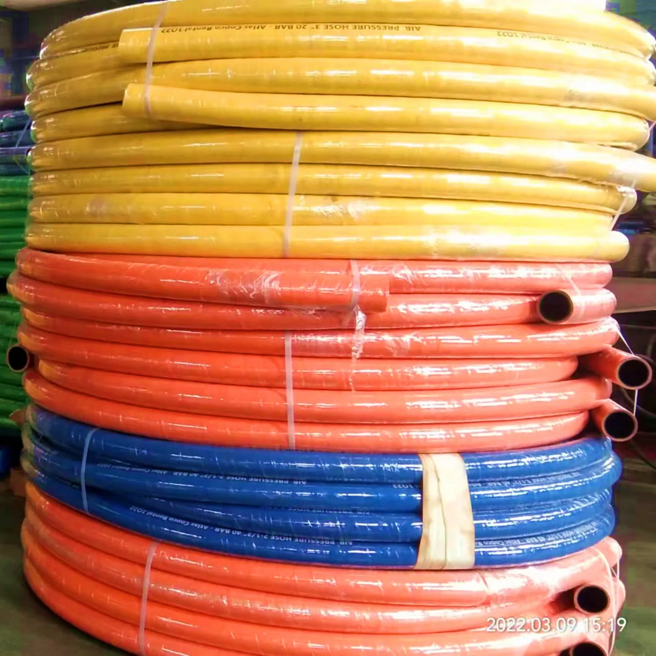 1 2 3 4 дюймовый гибкий резиновый воздушный компрессор, воздушный шланг 250 футов 300 фунтов на квадратный дюйм