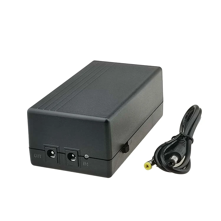 Портативный 6000 мАч Mini UPS 12 В/2A 3*2000 22 2 Вт · ч выходное литиевое бесперебойное питание для Ip-камеры светодиодный маршрутизатор