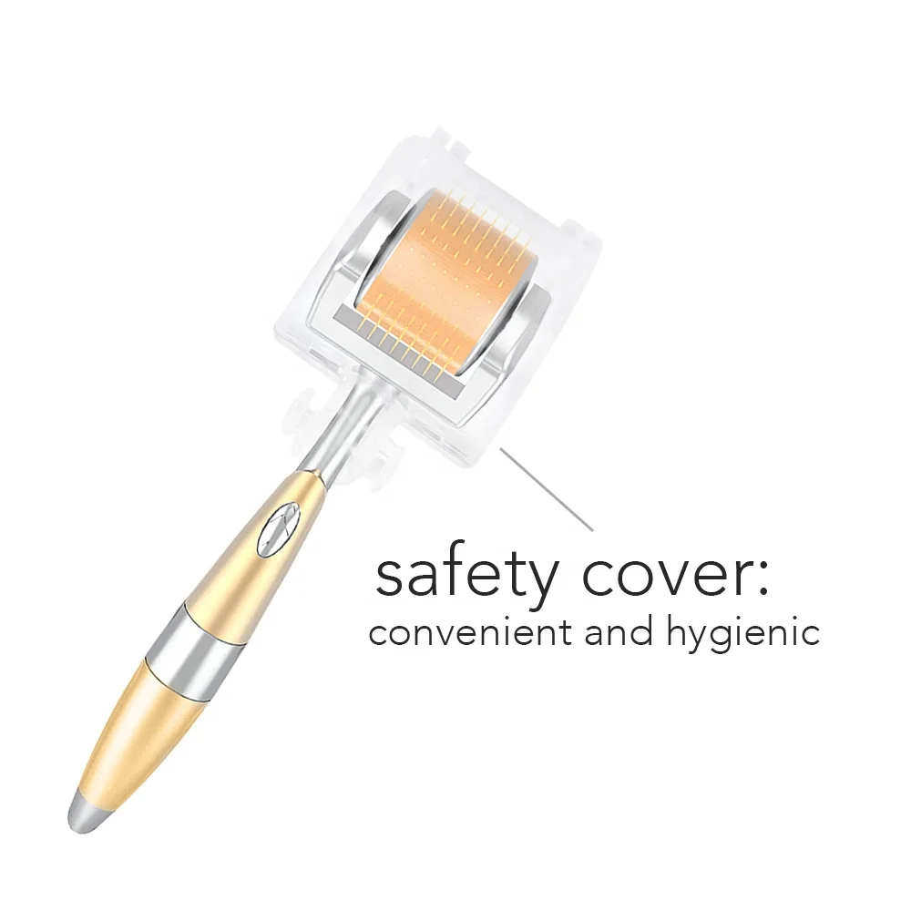 ZGTS Derma Roller 192 Needles Derma Roller Acne Scars 1mm 1.5mm Needle Dermaroller With Serum DRS Derma Rolling System