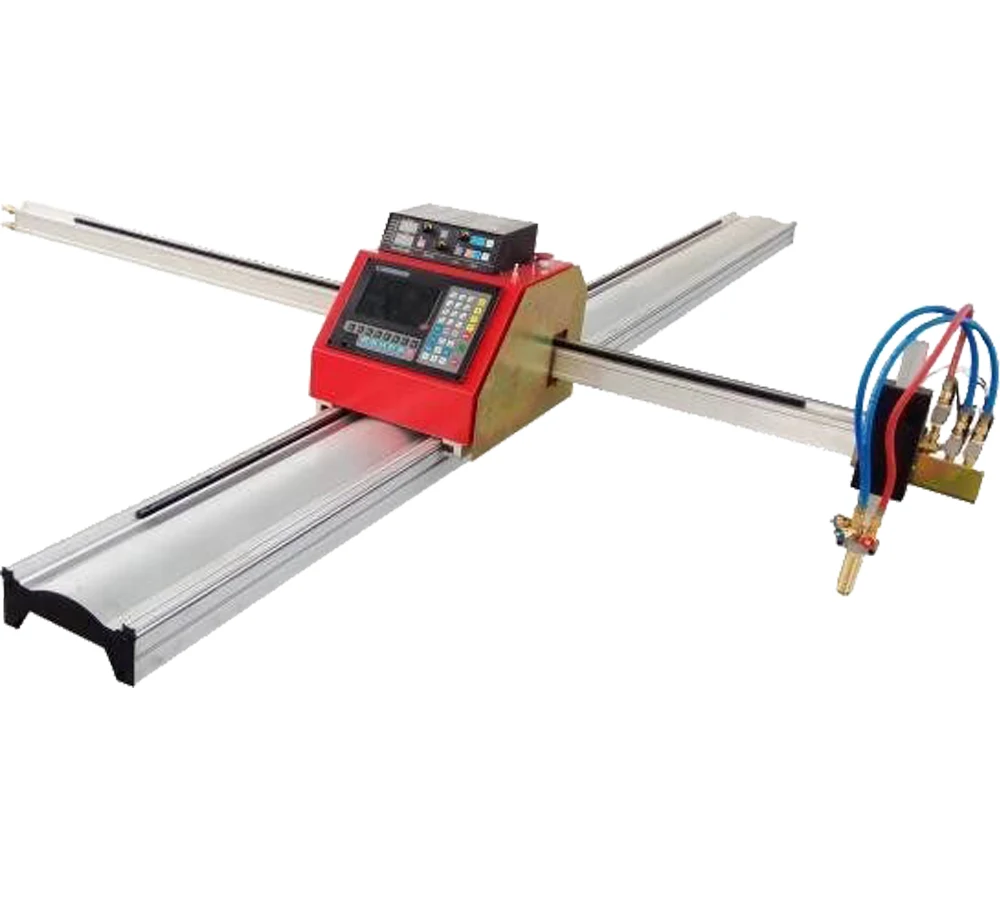 Portable CNC Flame Plasma cutter, flame plasma gas cutting machine