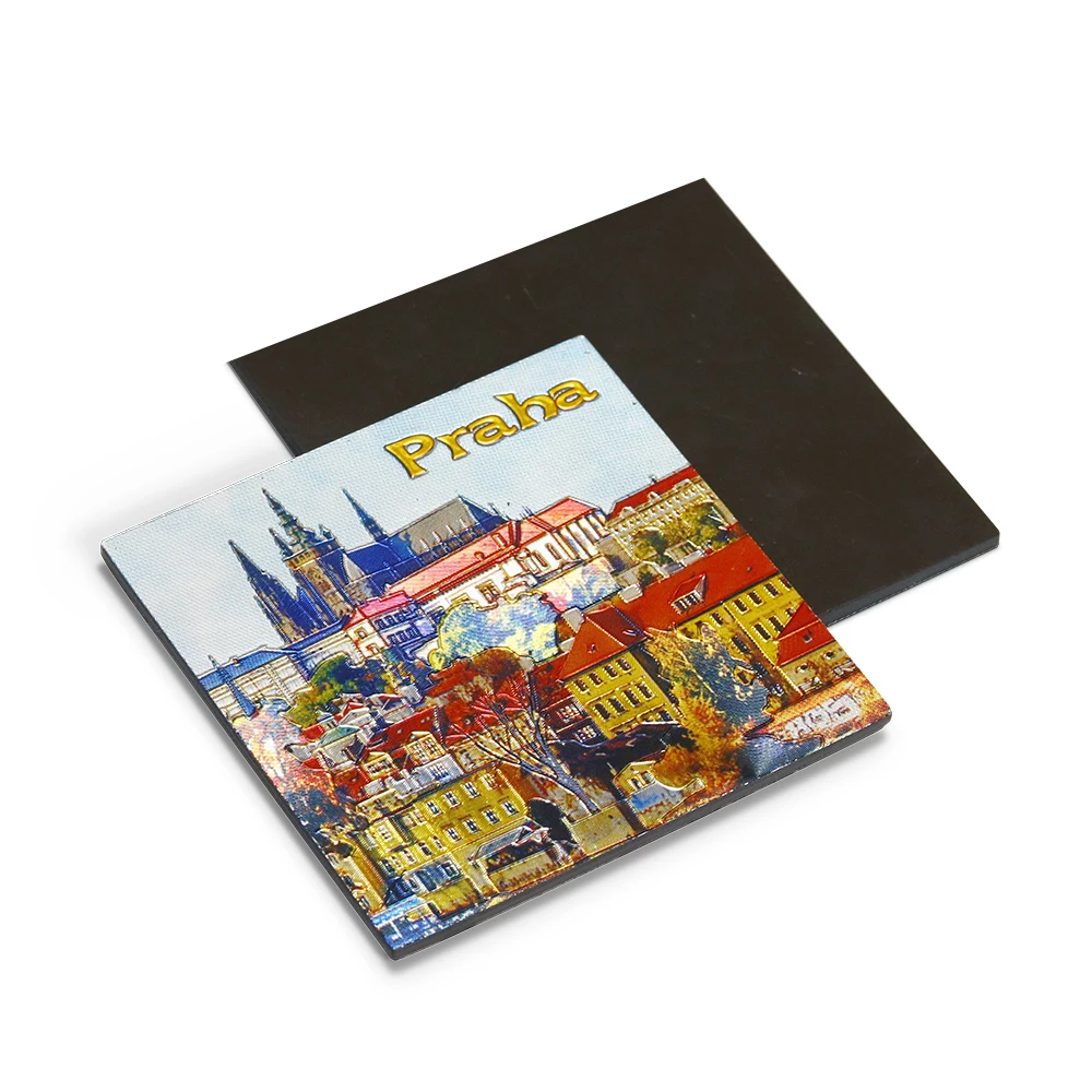 Factory Price Custom Hungary Budapest Souvenir Fridge Magnet Aluminum Foil Tourist Magnet