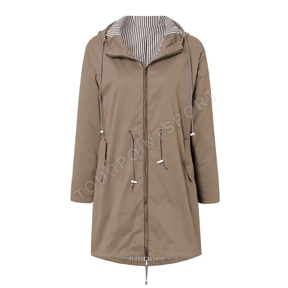 wholesale price with custom design women raincoat waterproof windproof women rain jacket
