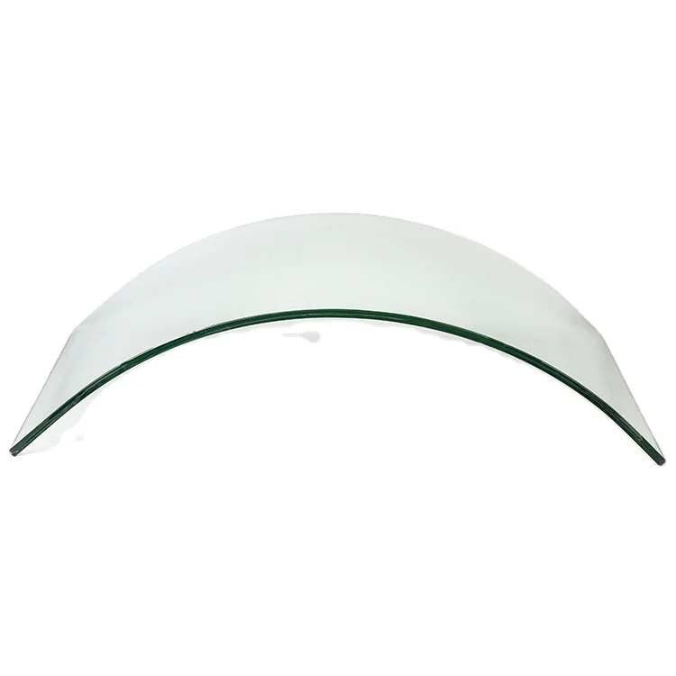curved tempered laminated glass roof panels for outdoor greenhouses building wall dining tables staircase railing hotel balcony