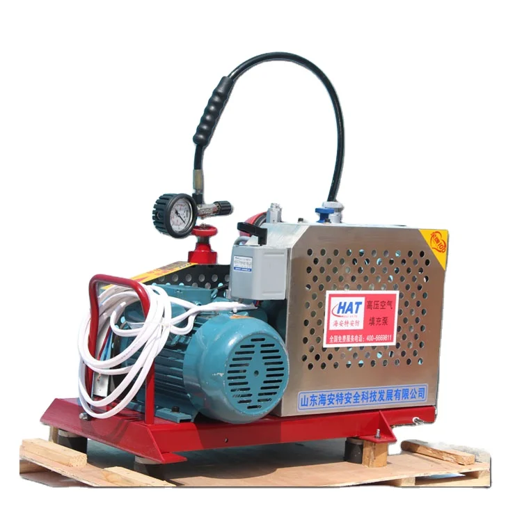 gasoline high pressure compressor diving air filling pumpinflatable fire air compressor