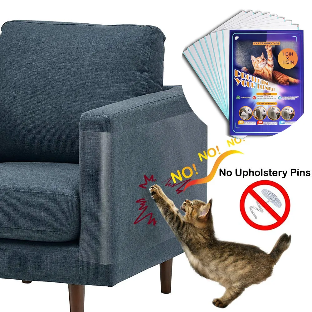 Популярный бесплатный образец великолепные экраны 10 упаковок X-Large односторонняя прозрачная лента для защиты от царапин