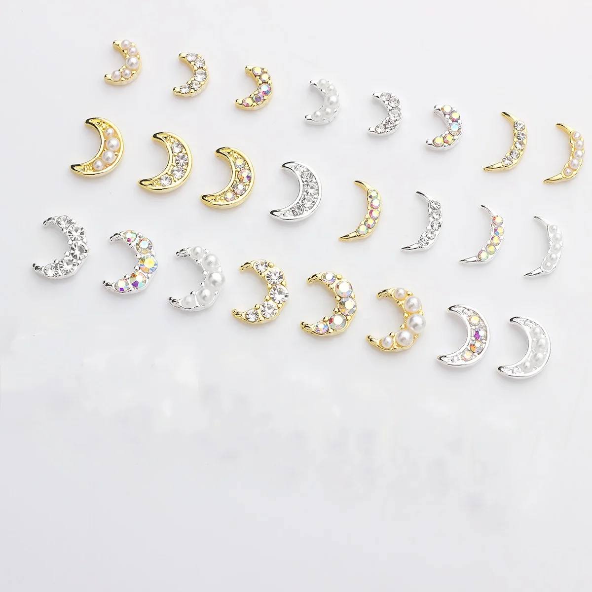 Nail Art High Quality Nail Crystals Luxury Alloy Diamond Jewelry for Nail Charms Decoration Accessories
