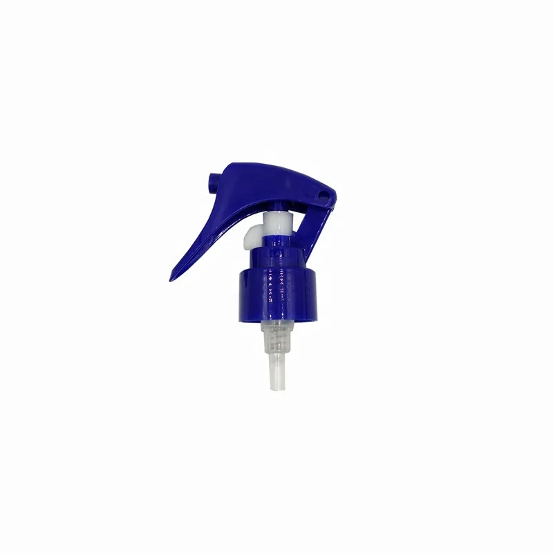 New arrival 24/410 plastic navy blue mini trigger sprayer perfume pump sprayer mist spray