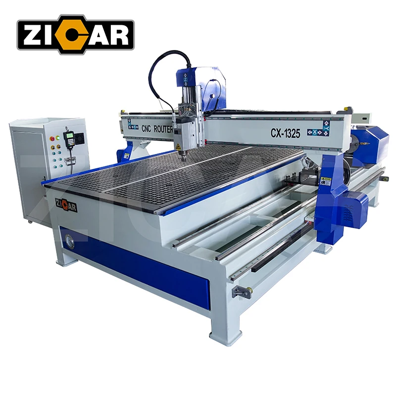 ZICAR 2022 hot-selling and high quality wood carving cnc router 4*8 ft door making machine of 380V CX1325