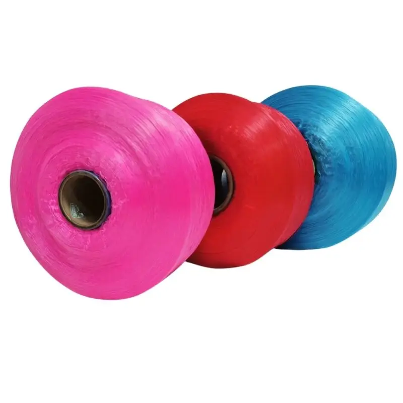 FDY  Eco Friendly Color 100% Polypropylene Yarn for Webbing