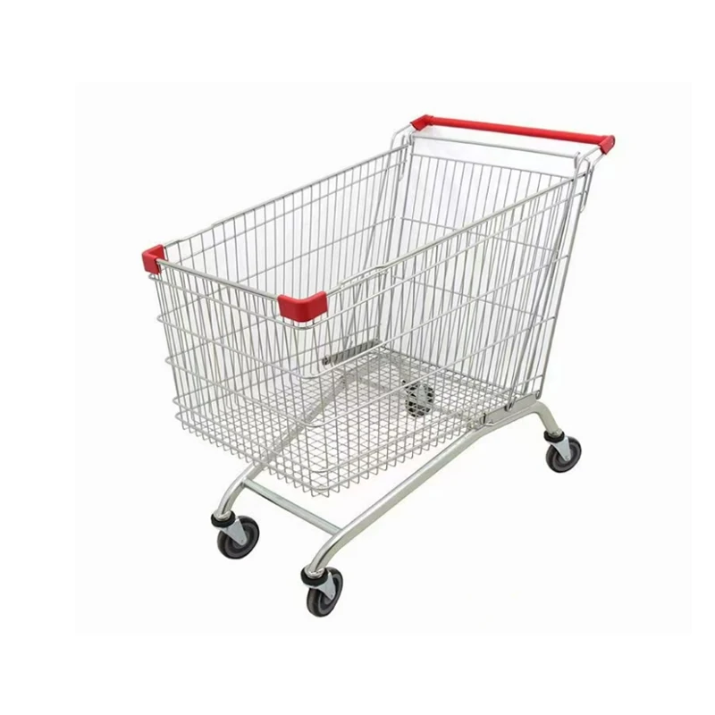 Commercial Grade Supermarket Shopping Cart Long-Lasting Durability