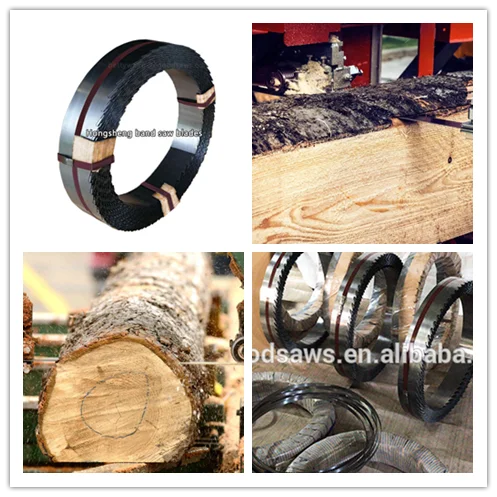 Carbon Steel Cutting Band Saw Blade Suitable For Sawmill Machine