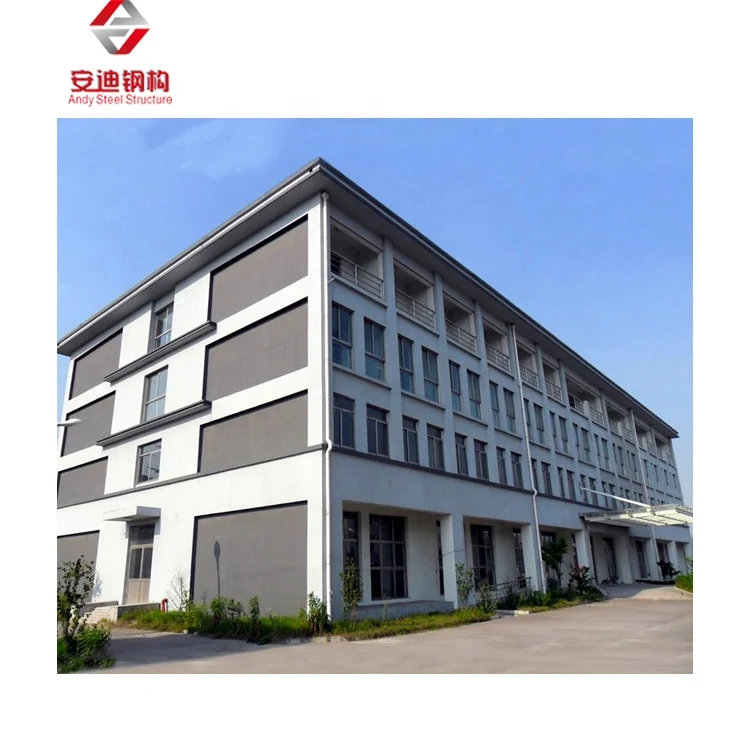 Anti-Seismic Metal Structure Construction Prefabricated Heavy Steel Structure Multi-storeys Office building Residential building