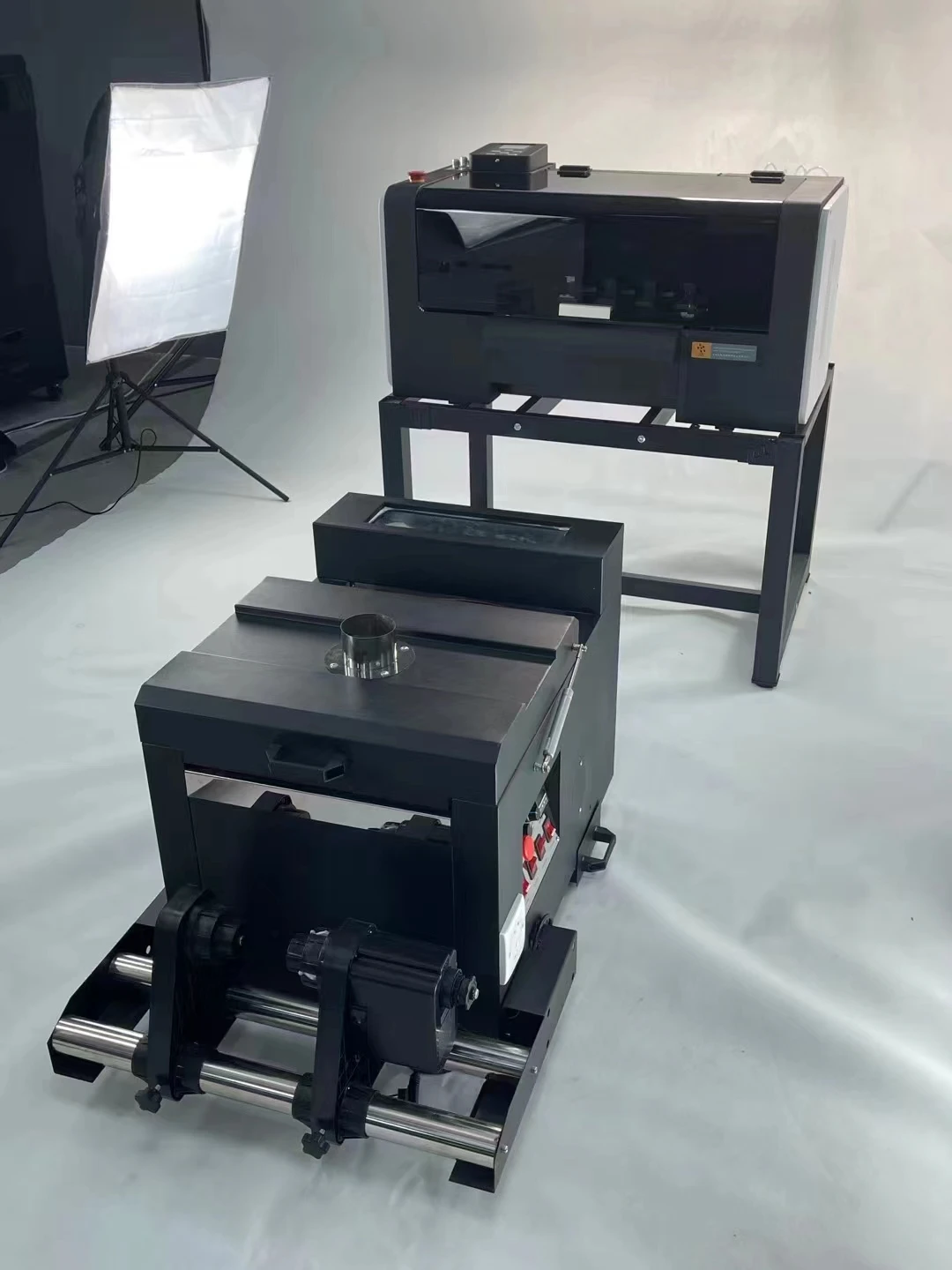 Unic Hot Sale Shaking Powder XP600 Machine Dtf A3+ Shake Powder Machine For Hot Melt Powder