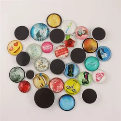 Customized decoration China glass crystal fridge magnet for souvenir or gifts crystal cabochon