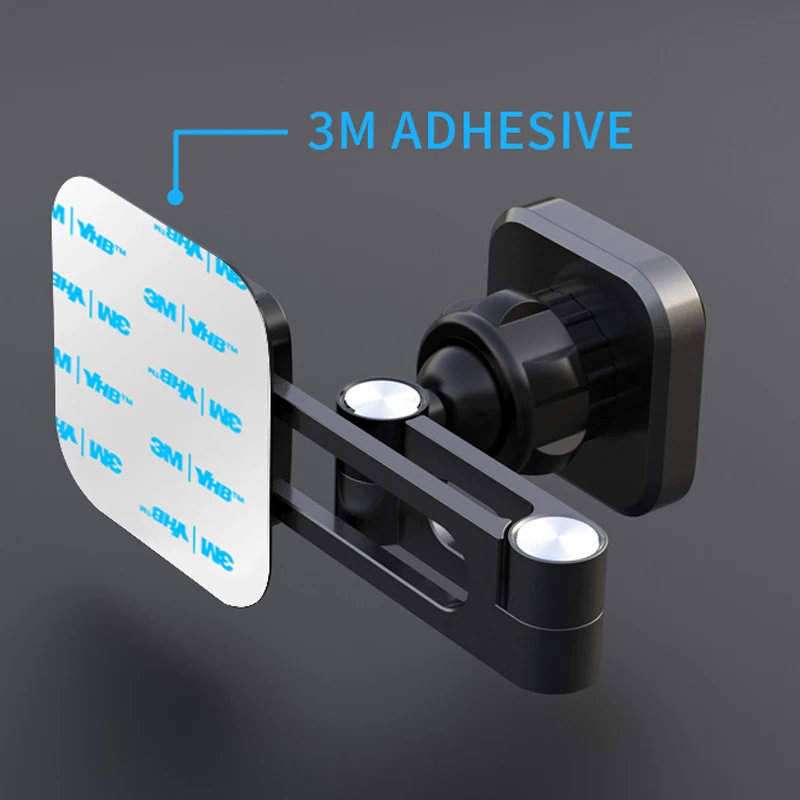 Folding Aluminum Laptop Phone Bracket Strong Magnetic Expansion Cell Phone Holder Stand For Car Bracket