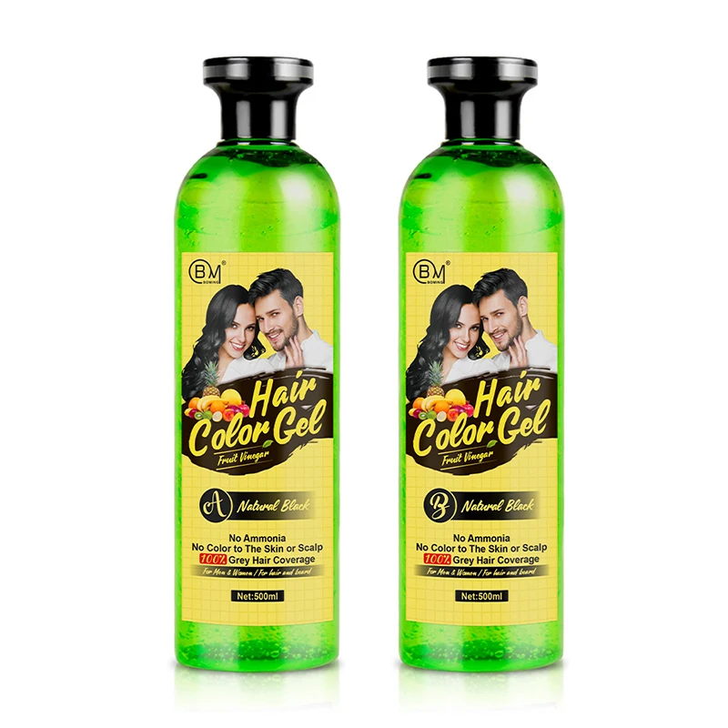 Factory Directly fashion professional instant hair color natural plant permanent hair dye for dark hair