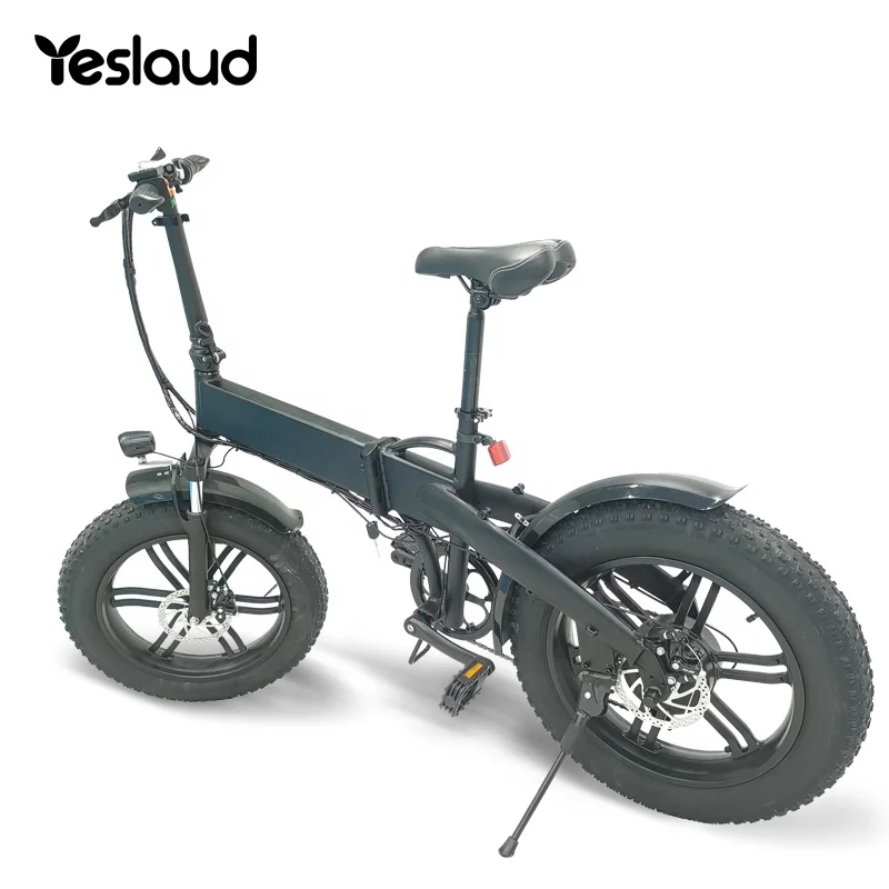 
Yeslaud full suspension folding electric bike 350W/500W electric bike 20 inch electric fat bike for adult 