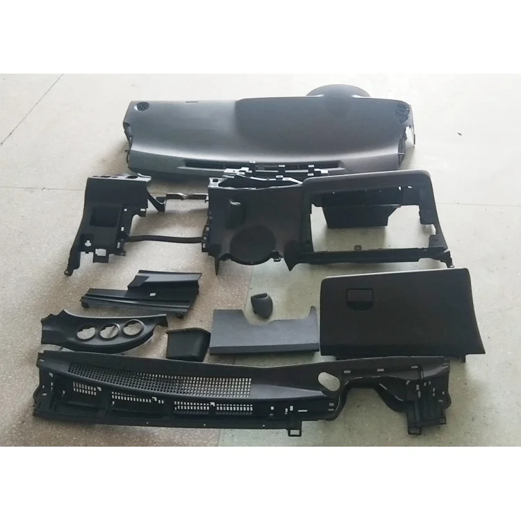 Hot Sell Car LHD Dashboard Accessories Auto Plastic Dashboard For Toyota Vitz Yaris 2012 - 2017