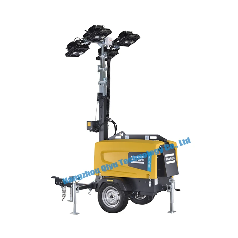 Портативный светодиодный светильник Tower Hilight V5 + Atlas Copco портативная световая башня V4 H6 B6 с Умной мачтой