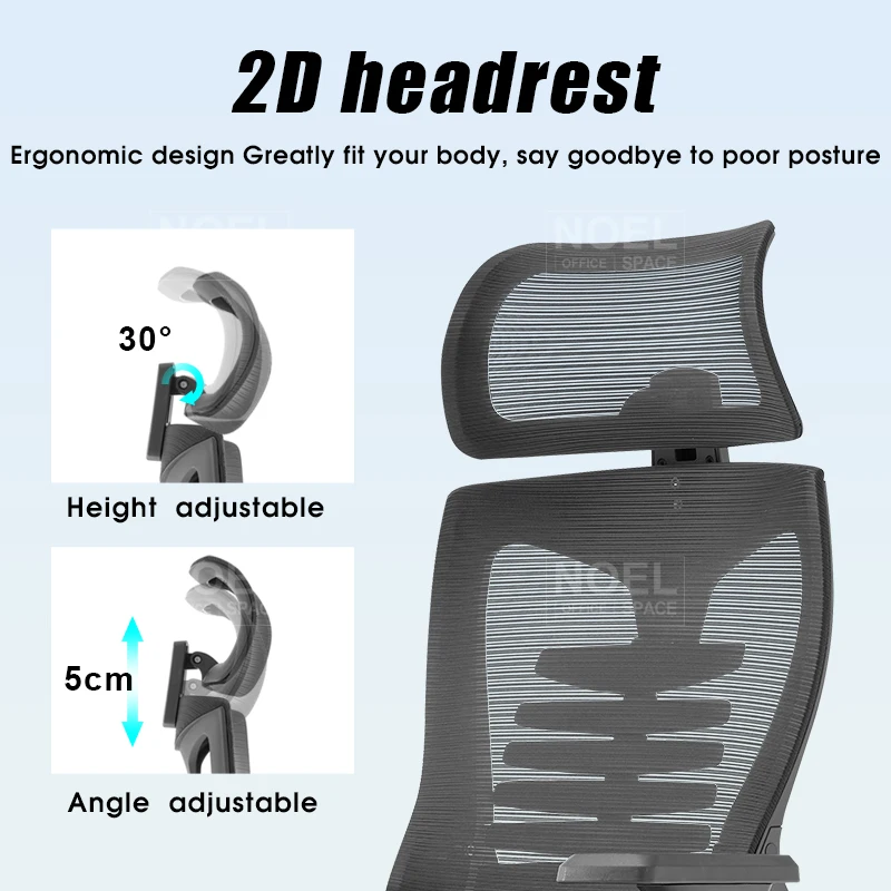 NOEL Factory cadeira de escritorio High Back Ergonomic Office Furniture Chairs sillas de oficina Mesh Executive Chair