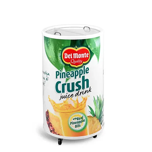 wholesale commercial 50L stainless steel Can Cooler Party beer Fridge Can Shaped freezer