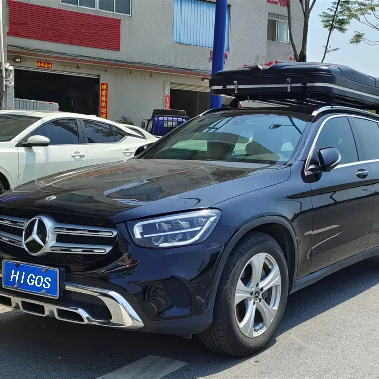 AutomaticTent 3 People Spring Speed Open Sun Protection Camping Rrooftop Tent Hard Shell 4 Season Tent