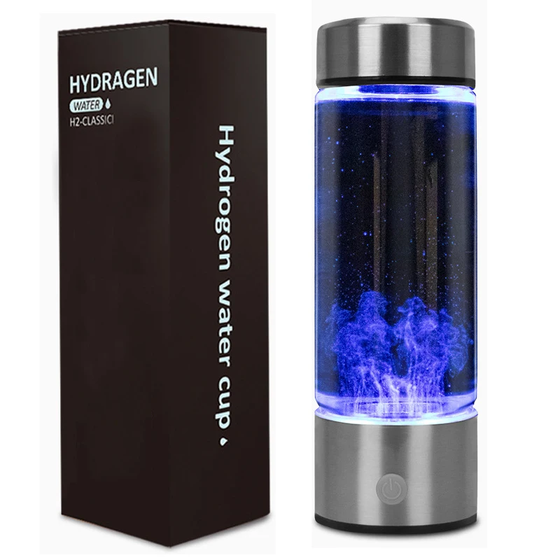 New 2024 Gift Set SPE PEM Technology Hydrogen-rich Hydrogen Water Bottle Generator Smart Tasteless H2 Hydrogen Rich Water Bottle