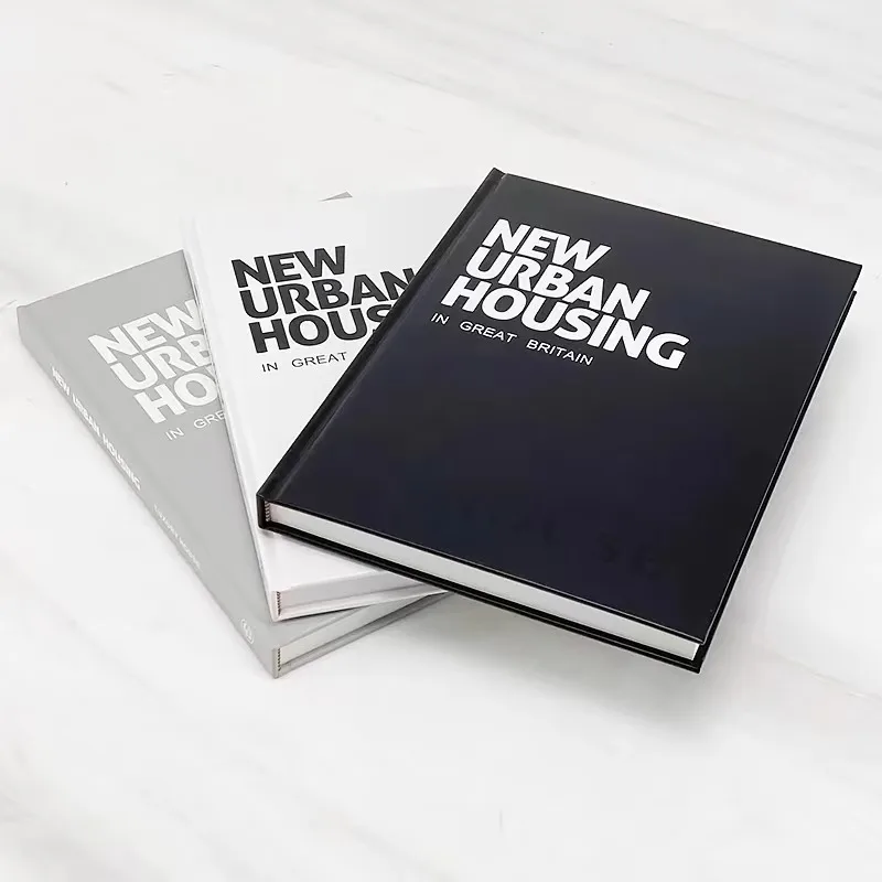 Simple modern simulation book model room decoration real book page turning ornaments study desktop photo props decoration