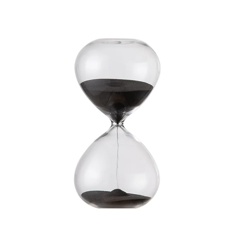 Onion-type glass hourglass timer European and American creativity to send boyfriend birthday gift color optional glass hourglass