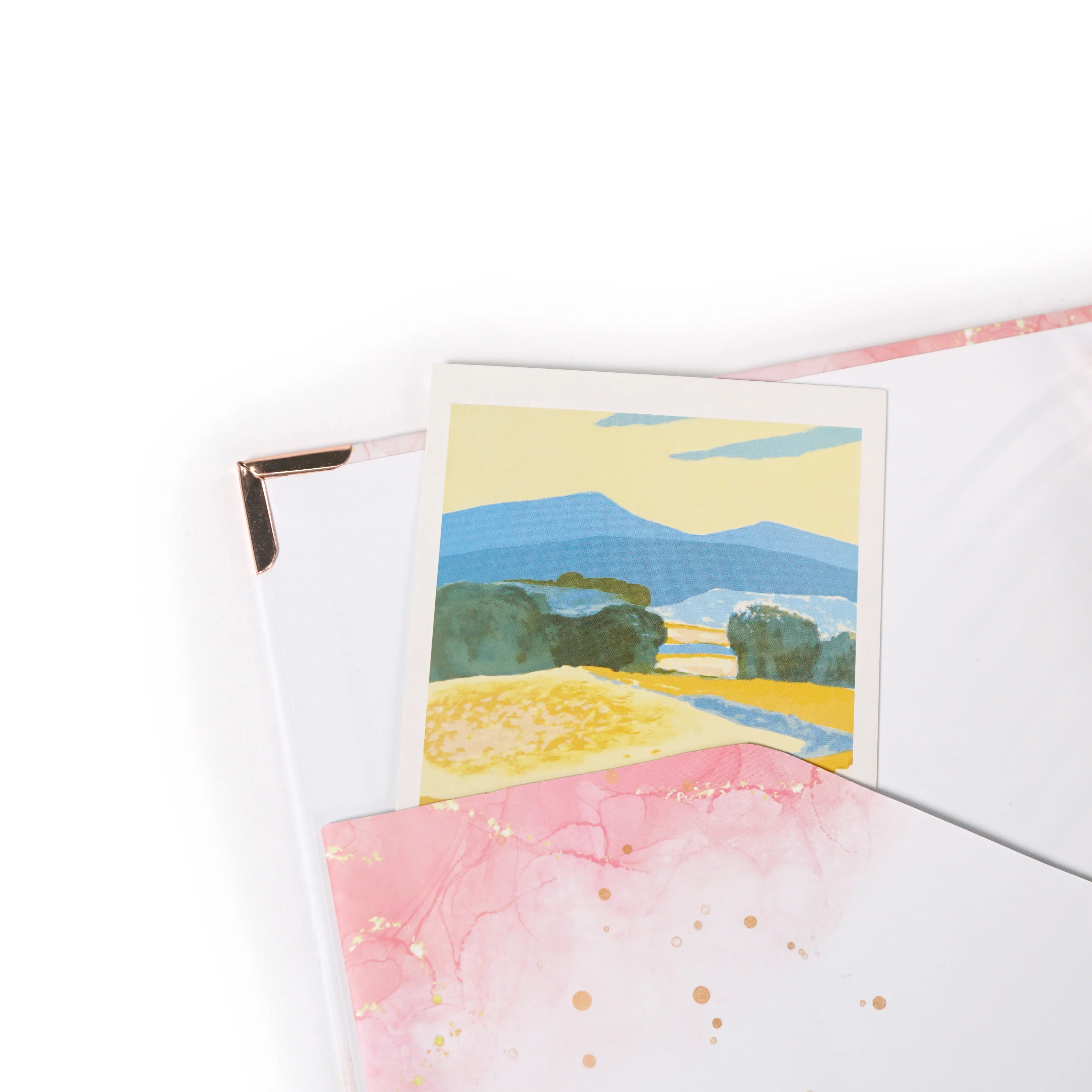 2024 Custom Printing Prayer Journal Hardcover Spiral Affirmation Bible Goals Notebook Gratitude Self Care Manifestation Planner