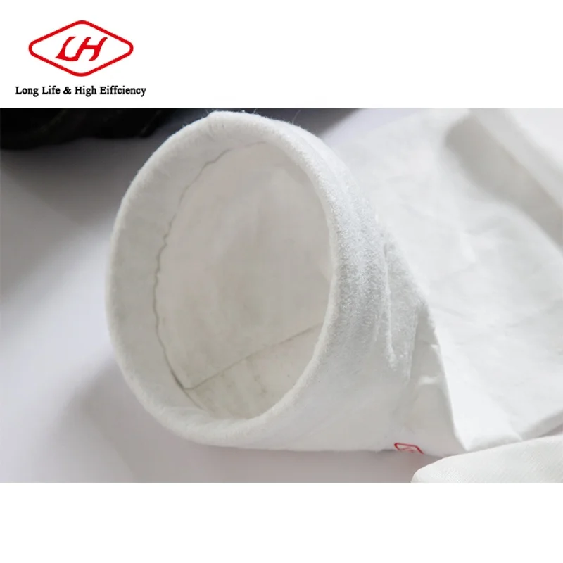
2019 new products air permeability PTFE filter bag in china factory 