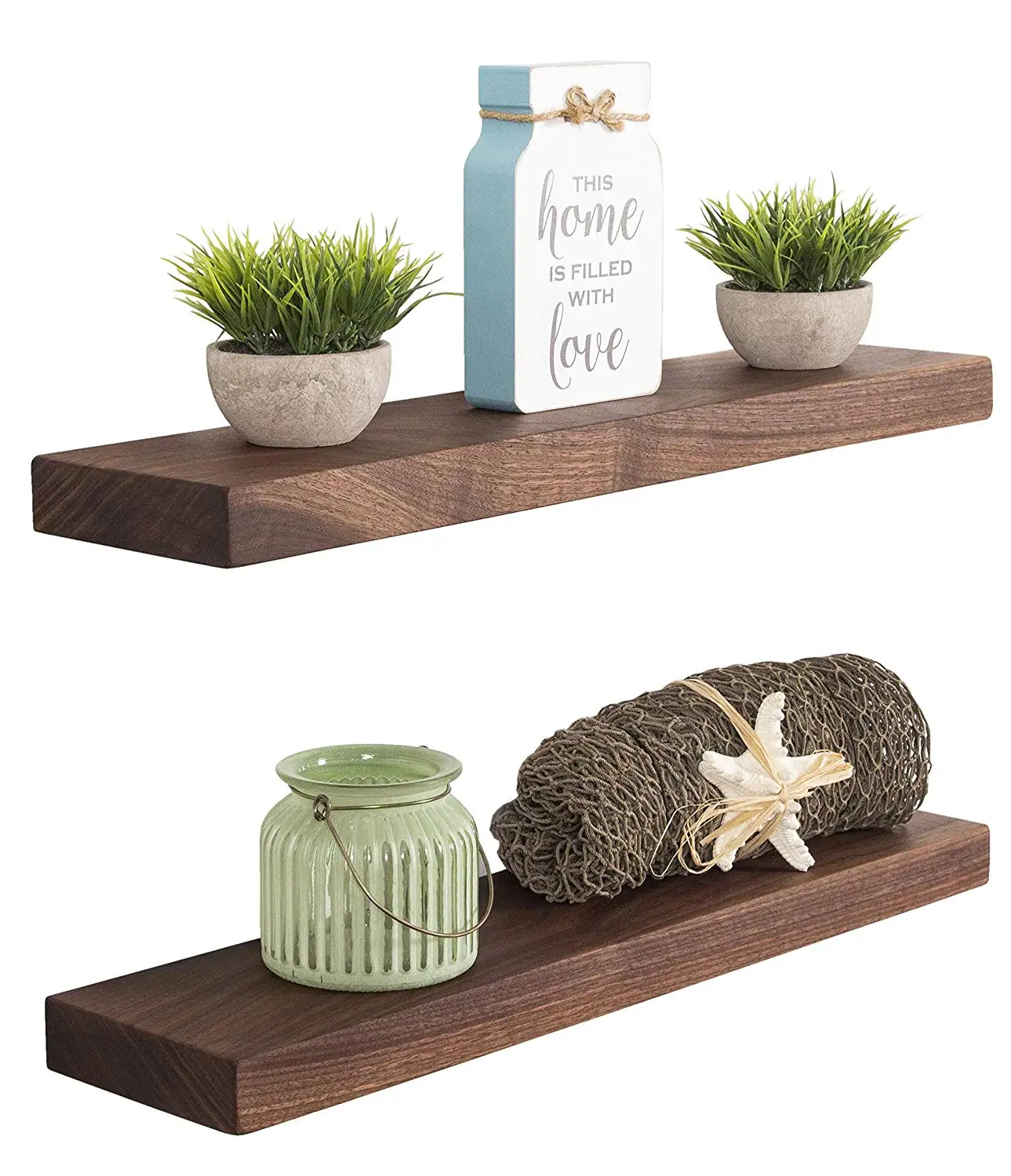 Плавающие полки фон с изображением деревянной стены полка из натуральной кожи ручной работы