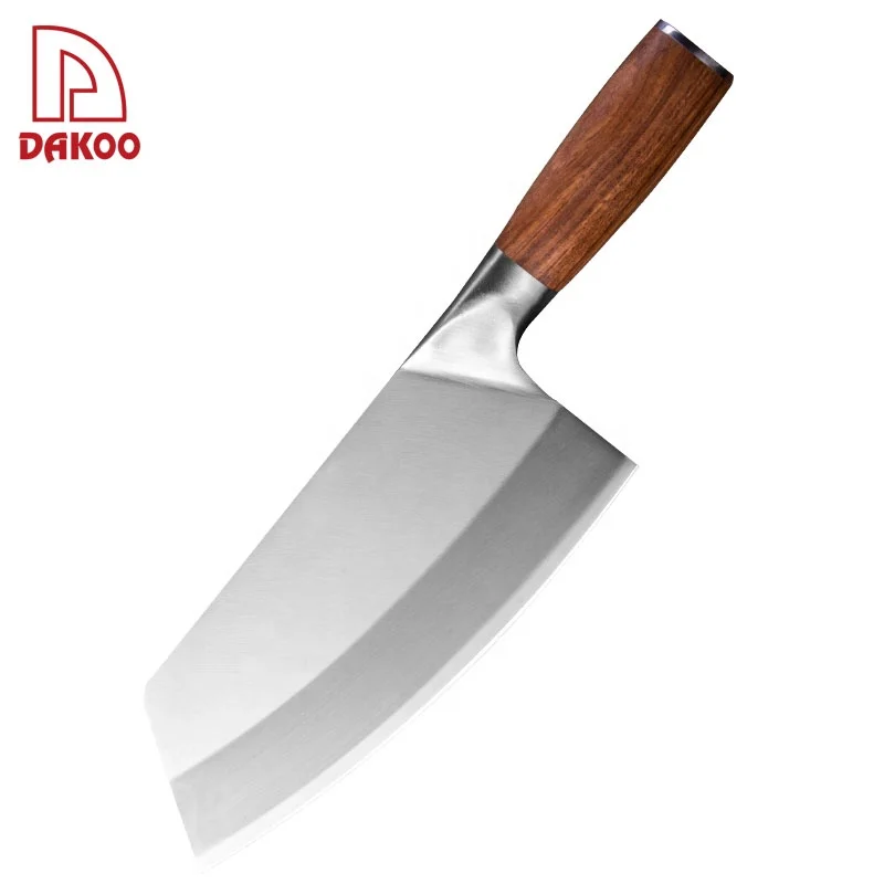 Hot Sale Chinese Kitchen Knife With Rosewood Handle