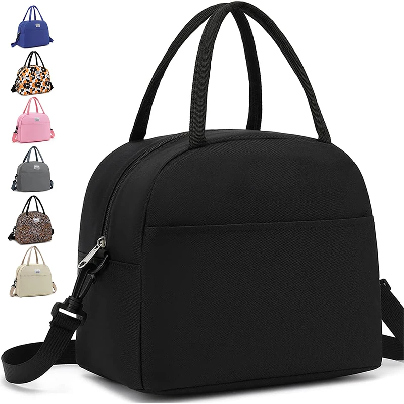 Wholesale High Quality Eco Reusable Thermal Cooler Bag Portable Insulated Lunch Insulated Reusable Shopping Bag With Zipper