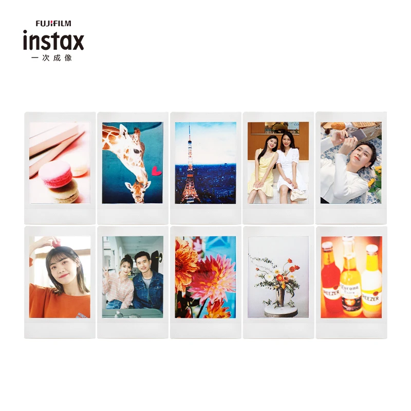Accessories For Fujifilm Instax Mini Instant Film 10 Sheets for Instax Mini7S / Mini8 / Mini90