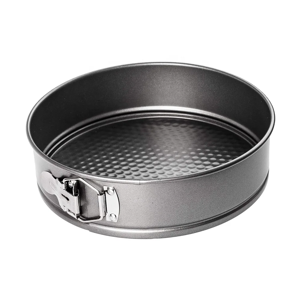 Springform Cake Tin  Round Non-Stick Steel Ring Cake Tin Leakproof Cake Pan