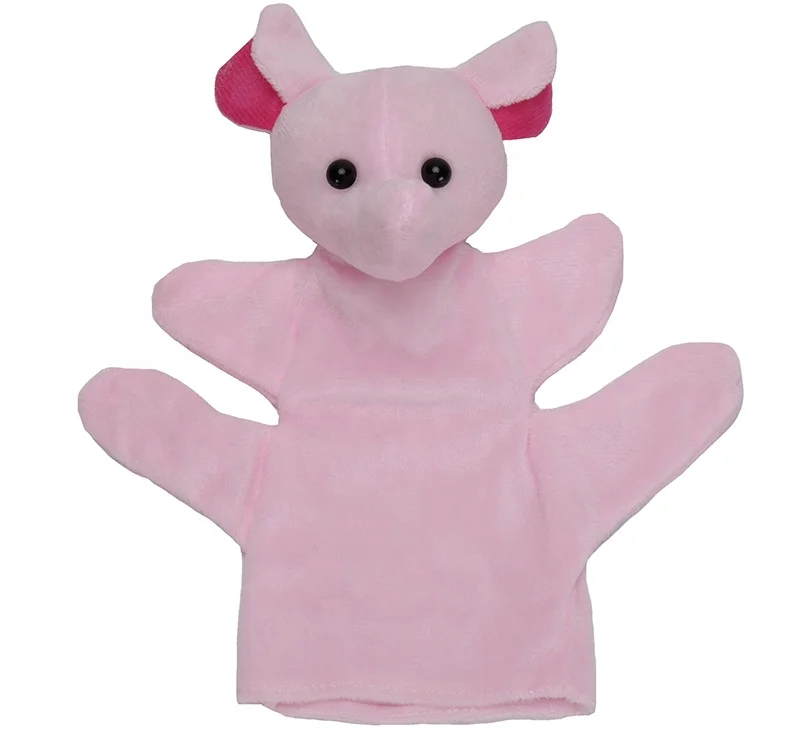 
Wholesale factory custom China supplier cute animal hand puppet with ce 